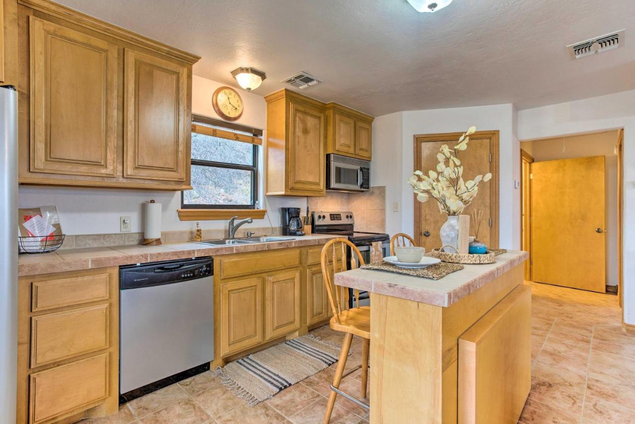 Medicine Park Cabin Rental With Mountain View Exterior foto