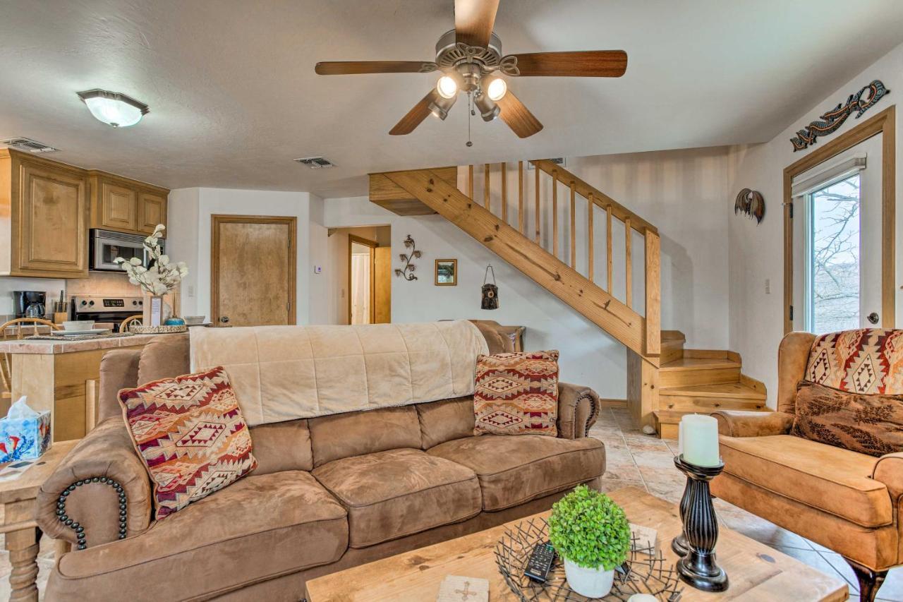 Medicine Park Cabin Rental With Mountain View Exterior foto