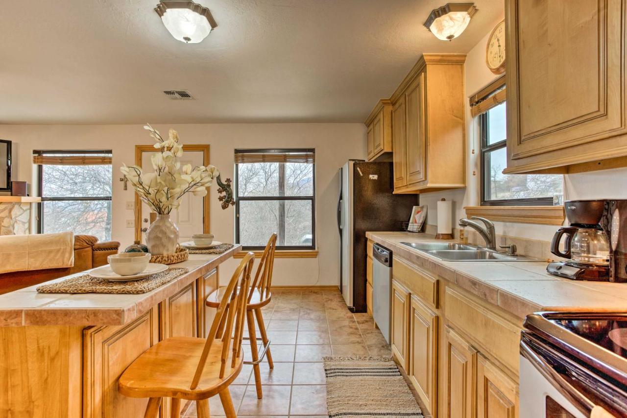 Medicine Park Cabin Rental With Mountain View Exterior foto