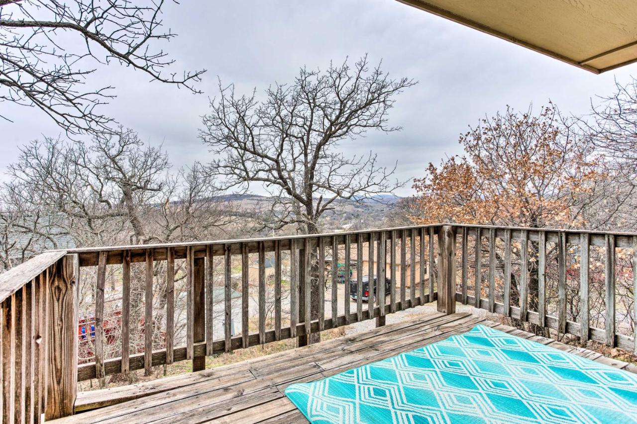 Medicine Park Cabin Rental With Mountain View Exterior foto